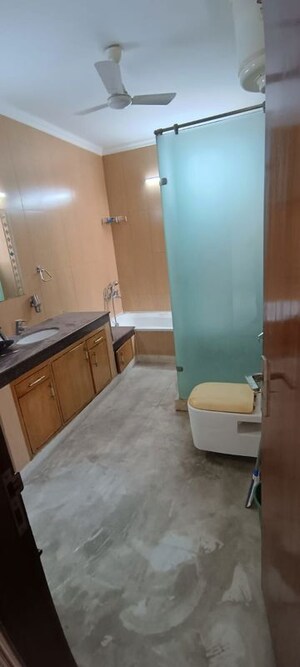 Bathroom in 4 BHK Builder Floor at Malibu Town – for Rent