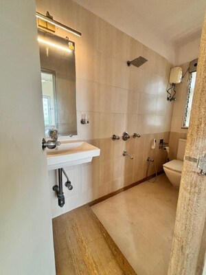 Bathroom in 2 BHK Apartment at Bandra West – for Rent