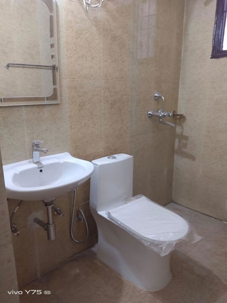 Bathroom, techman-moti-residency 2 Bedroom 800 Sq.Ft. Apartment In Raj Nagar Extension Ghaziabad 10192936