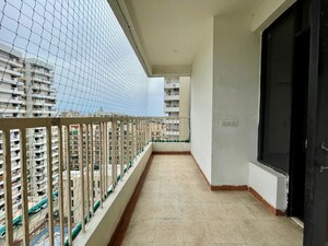 Balcony in 2 BHK Apartment at Golden Sand Apartments, Dhakoli – for Rent