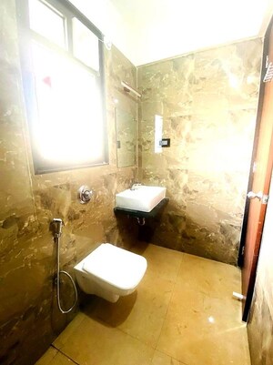 Bathroom in 2 BHK Apartment at VTP Aethereus, Mahalunge – for Rent