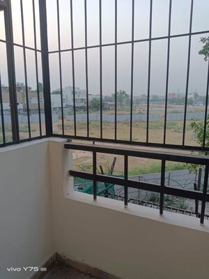 Balcony in 2 BHK Apartment at Techman Moti Residency, Raj Nagar Extension – for Sale