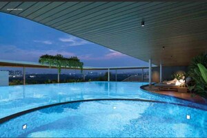 Swimming Pool in 3 BHK Apartment at Myscape Palma, Financial District – for Sale