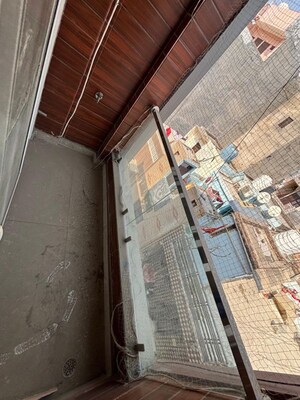 Balcony in 2 BHK Builder Floor at Dwarka Mor – for Rent