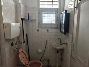 Bathroom in 3 BHK Apartment at Sector 5 – for Rent