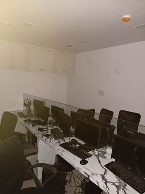 Team Area in  Office Space at Levana Cyber Heights, Vibhuti Khand – for Rent