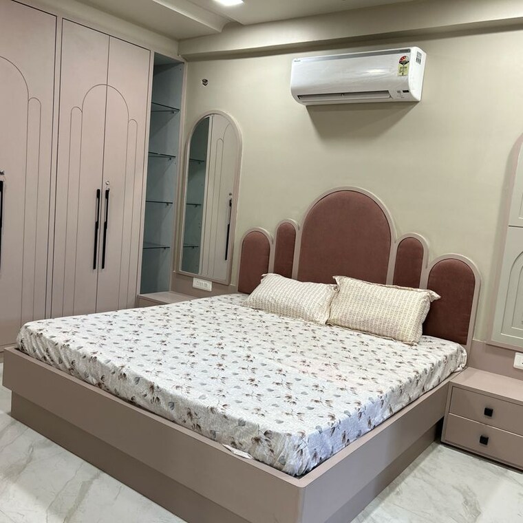 Bedroom, parth-crown 3 Bedroom 1560 Sq.Ft. Apartment In Nirman Nagar Jaipur 10193380