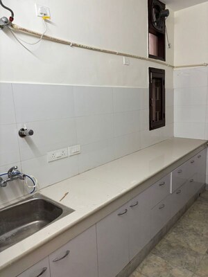 Kitchen in 2 BHK Builder Floor at Masjid Moth – for Rent