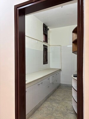 Kitchen in 2 BHK Builder Floor at Masjid Moth – for Rent