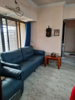 Living Room in 2 BHK Apartment at Royal Palms Garden View, Goregaon East – for Sale