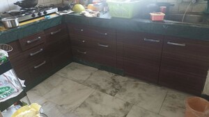 Kitchen in 3 BHK Apartment at Jalvayu Towers, Sector 56 – for Rent