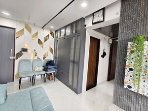 Living Room in 1 BHK Apartment at Vaibhavlaxmi Peak 25, Vikhroli East – for Rent