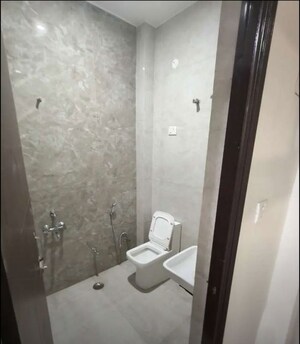 Bathroom in 2 BHK Apartment at Rishita Manhattan, Gomti Nagar – for Rent