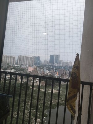 Balcony in 3.5 BHK Apartment at Gaur City 5th Avenue, Sector 4 Greater Noida – for Rent