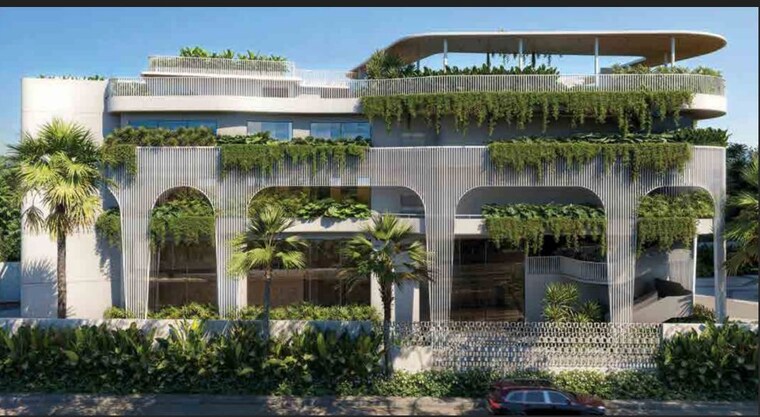 Exterior View, myscape-palma 3 Bedroom 2629 Sq.Ft. Apartment In Financial District Hyderabad 10193489