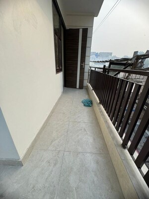 Balcony in 2 BHK Builder Floor at Palm Residency Chhatarpur, Chattarpur – for Rent