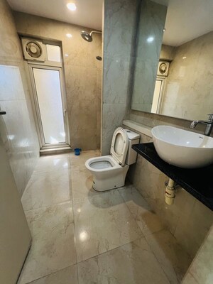 Bathroom in 3 BHK Apartment at Hiranandani Canary, Ghodbunder Road – for Rent