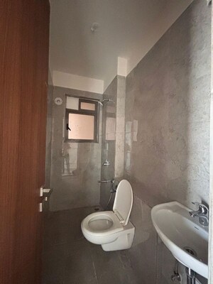 Bathroom in 3 BHK Apartment at Chandak 34 Park Estate, Goregaon West – for Rent