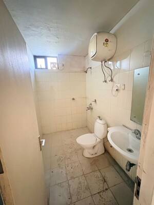 Bathroom in 2.5 BHK Builder Floor at Smart World Gems, Sector 89 – for Rent