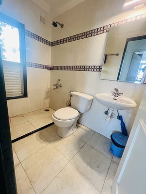Bathroom in 2 BHK Apartment at Hiranandani Tiara, Ghodbunder Road – for Sale