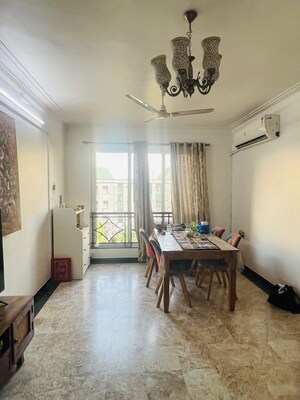 Living Room in 2 BHK Apartment at Hiranandani Tiara, Ghodbunder Road – for Sale