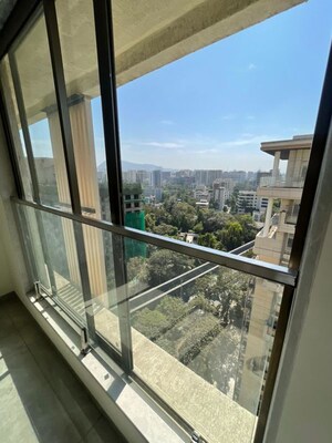Balcony in 2.5 BHK Apartment at Adani Ten BKC, Bandra East – for Sale