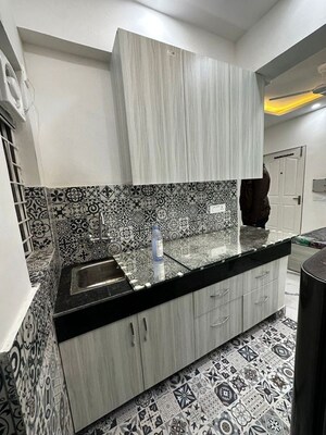 Kitchen in 1 RK Apartment at Pioneer Araya, Sector 62 – for Rent