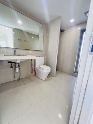 Bathroom in 3 BHK Apartment at Hiranandani Cardinal, Ghodbunder Road – for Rent