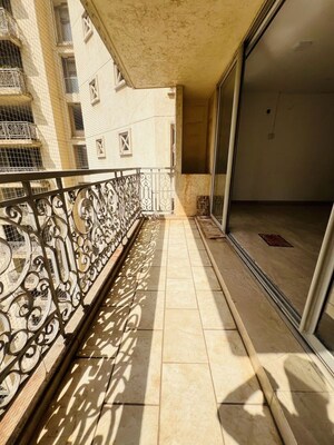 Balcony in 3 BHK Apartment at Hiranandani Cardinal, Ghodbunder Road – for Rent