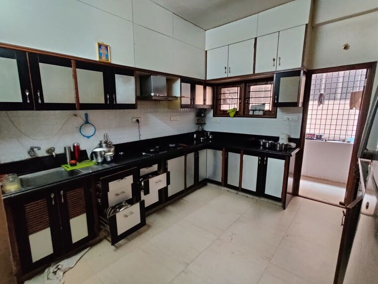 Kitchen, begumpet 4 Bedroom 3300 Sq.Ft. Apartment In Begumpet Hyderabad 10194072