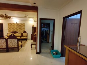 Living Room in 4 BHK Apartment at Begumpet – for Sale