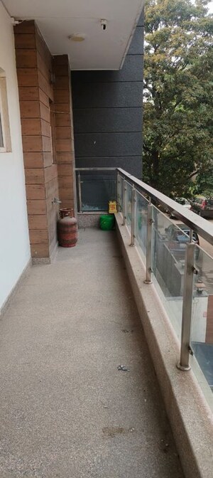 Balcony in 3 BHK Builder Floor at Kohli One Malibu Town, Sector 47 – for Rent