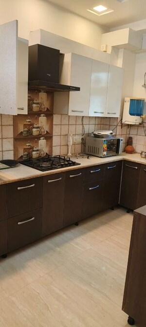 Kitchen in 3 BHK Builder Floor at Kohli One Malibu Town, Sector 47 – for Rent