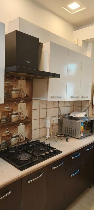 Kitchen in 3 BHK Builder Floor at Kohli One Malibu Town, Sector 47 – for Rent