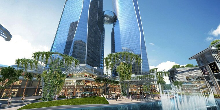 Exterior View, bhutani-cyberthum Commercial Office Space 450 Sq.Ft. In Sector 140a Noida 10194133