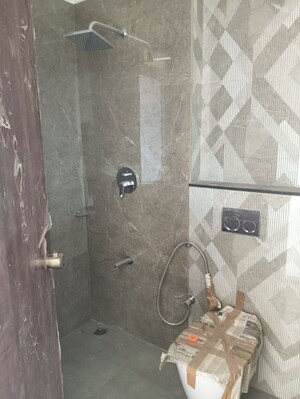 Bathroom in 3 BHK Apartment at Kamdhenu Vogue, Sanpada – for Rent