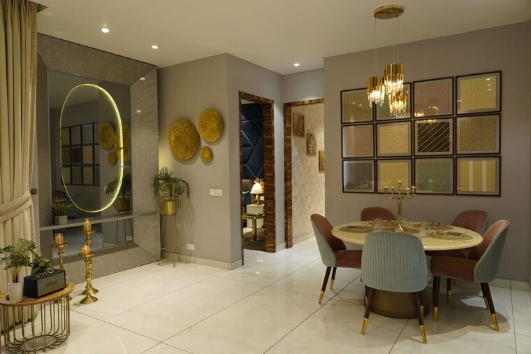 Living Room, sector 66 a 3.5 Bedroom 2080 Sq.Ft. Builder Floor In Sector 66 A Mohali 10194152