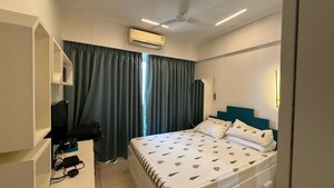 Bedroom in 2 BHK Apartment at L&T Crescent Bay T2, Parel – for Rent