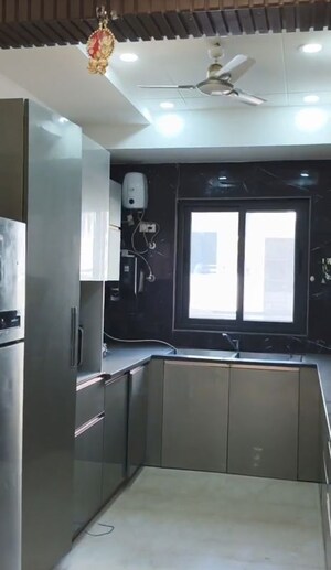 Kitchen in 3 BHK Builder Floor at Kohli One Malibu Town, Sector 47 – for Rent