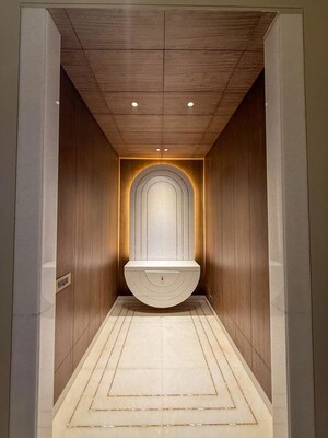 Bathroom in 3 BHK Builder Floor at Anand Lok – for Rent