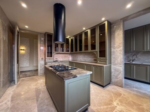 Kitchen in 3 BHK Builder Floor at Anand Lok – for Rent