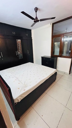 Bedroom in 2 BHK Builder Floor at Lajpat Nagar I – for Rent