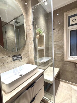 Kitchen in 3 BHK Builder Floor at Safdarjung Enclave – for Rent