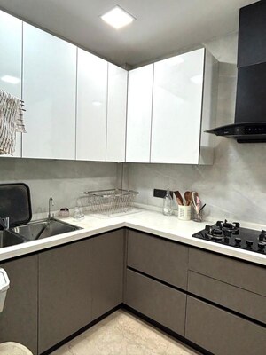 Kitchen in 3 BHK Builder Floor at Safdarjung Enclave – for Rent