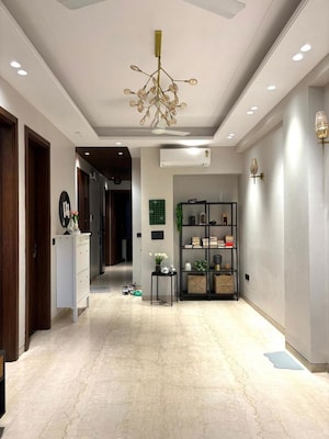 Living Room in 3 BHK Builder Floor at Safdarjung Enclave – for Rent