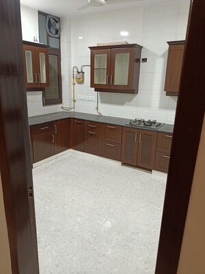 Kitchen in 3 BHK Builder Floor at Greater Kailash ii – for Rent