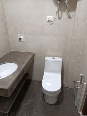Bathroom in 3 BHK Builder Floor at Greater Kailash ii – for Rent