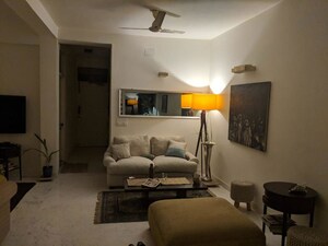 Living Room in 2 BHK Builder Floor at Greater Kailash ii – for Rent