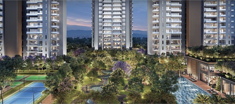 Exterior View, silverglades-the-legacy 3 Bedroom 2800 Sq.Ft. Apartment In Sector 59 Gurgaon 10194202