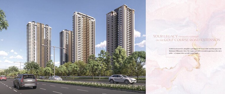 Exterior View, silverglades-the-legacy 3 Bedroom 2800 Sq.Ft. Apartment In Sector 59 Gurgaon 10194202